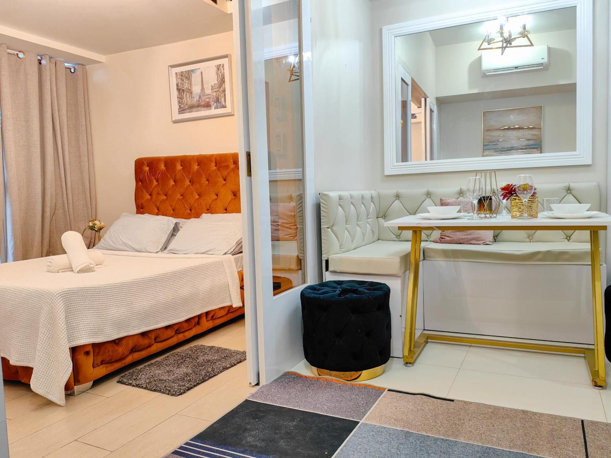 Modern 1Br In Uptown Bgc Aparthotel Taguig Buitenkant foto